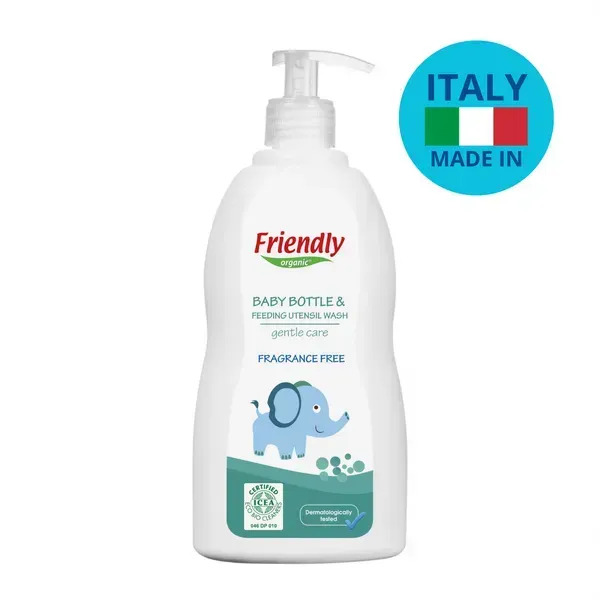 Економ набір засобів для чищення дитячих предметів та посуду Friendly Organic